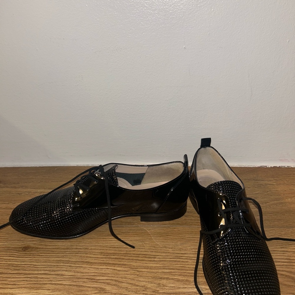 Scarlett Black Textured Flats